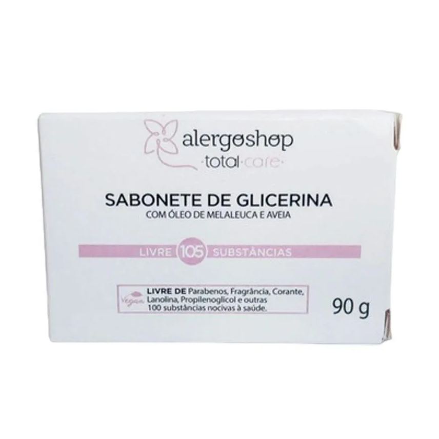 alergoshop Sabonete em barra glicerina 90g
