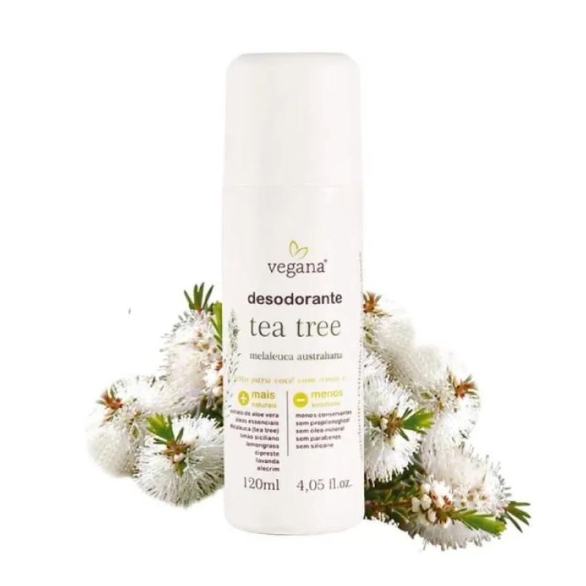Wnf Desodorante Antitranspirante Vegano Tea Tree Natural 120ml