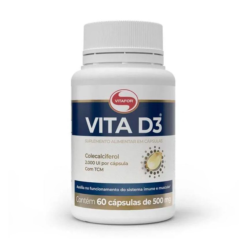 Vitafor Vita D3 2000ui 60 cápsulas