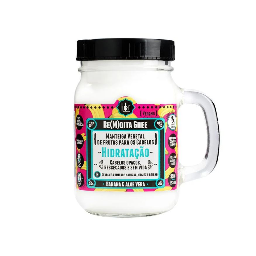Lola Máscara de Cabelo Hidratação Be(m)dita Ghee Hidratação 350g