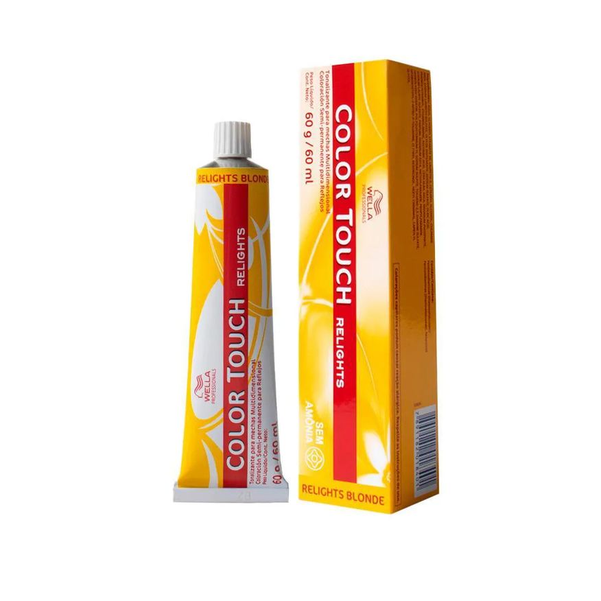 Wella Professionals Color Touch Relights /18 Cinza Perolado - Tonalizante 60g