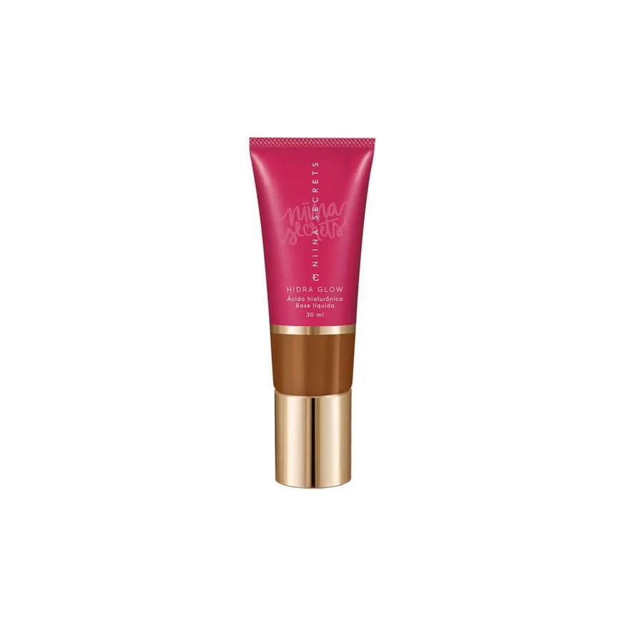 Eudora Niina Secrets Hidra Glow Base Líquida Natural 80 30ml