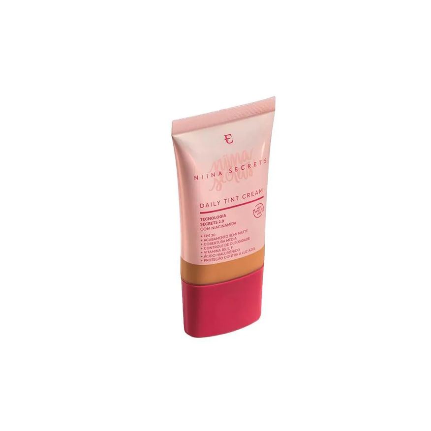Eudora Eud Niina Secrets Daily Tint Cream Base Líquida Matte Cor 70 25ml