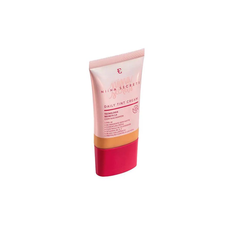 Eudora Eud Niina Secrets Daily Tint Cream Base Líquida Matte Cor 48 25ml