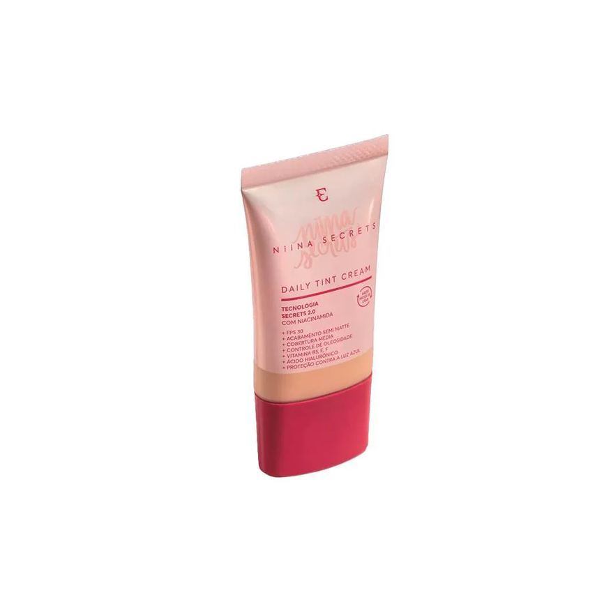 Eudora Eud Niina Secrets Daily Tint Cream Base Líquida Matte Cor 0 25ml