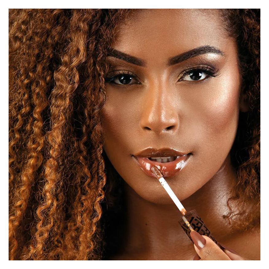 By Fran Franciny Ehlke Chocochilli Gloss Labial Líquido de Volume Edição Limitada Marrom 3,3g