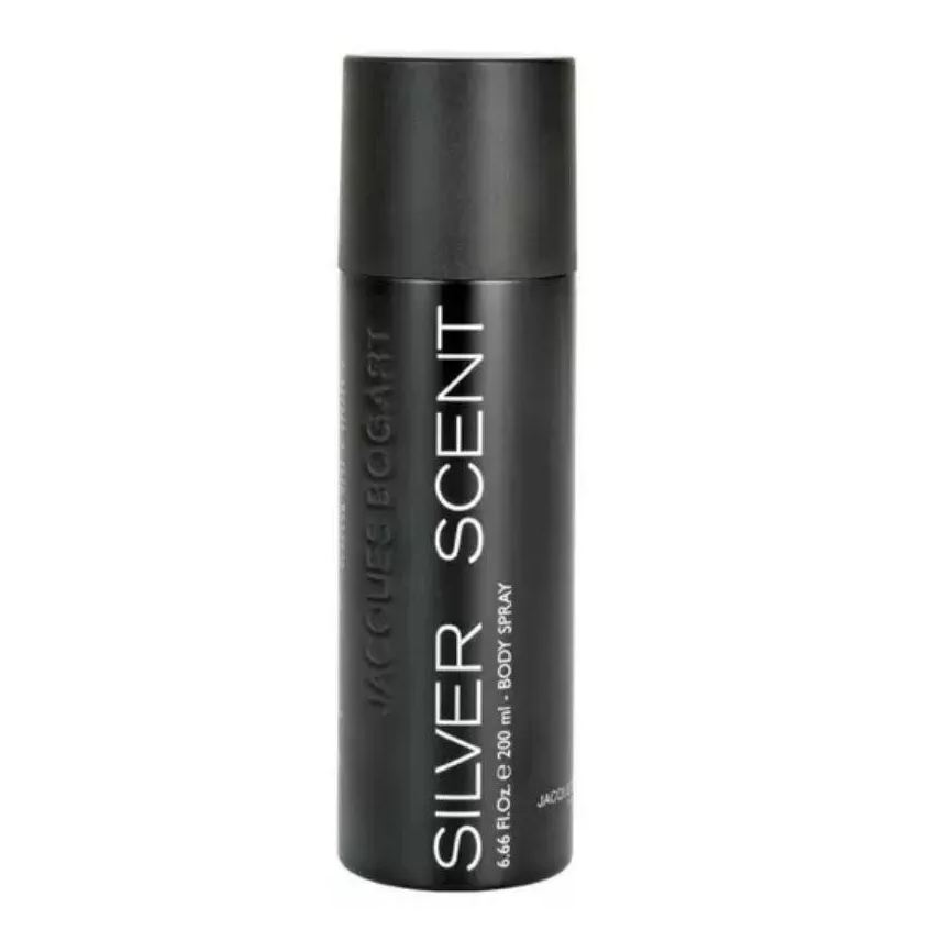 Arome Desodorante Corporal Spray Jacques Bogart Paris Silver Scent Masculino 200ml