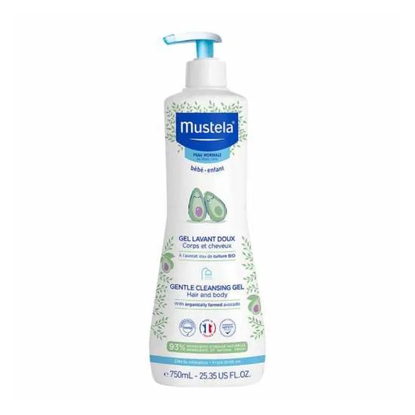 Mustela Gel de Banho Bebê Suave Corpo 750ml