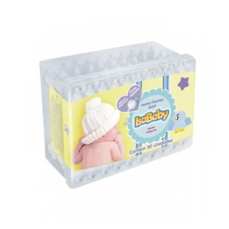 Isababy Hastes Flexíveis - 50 unidades