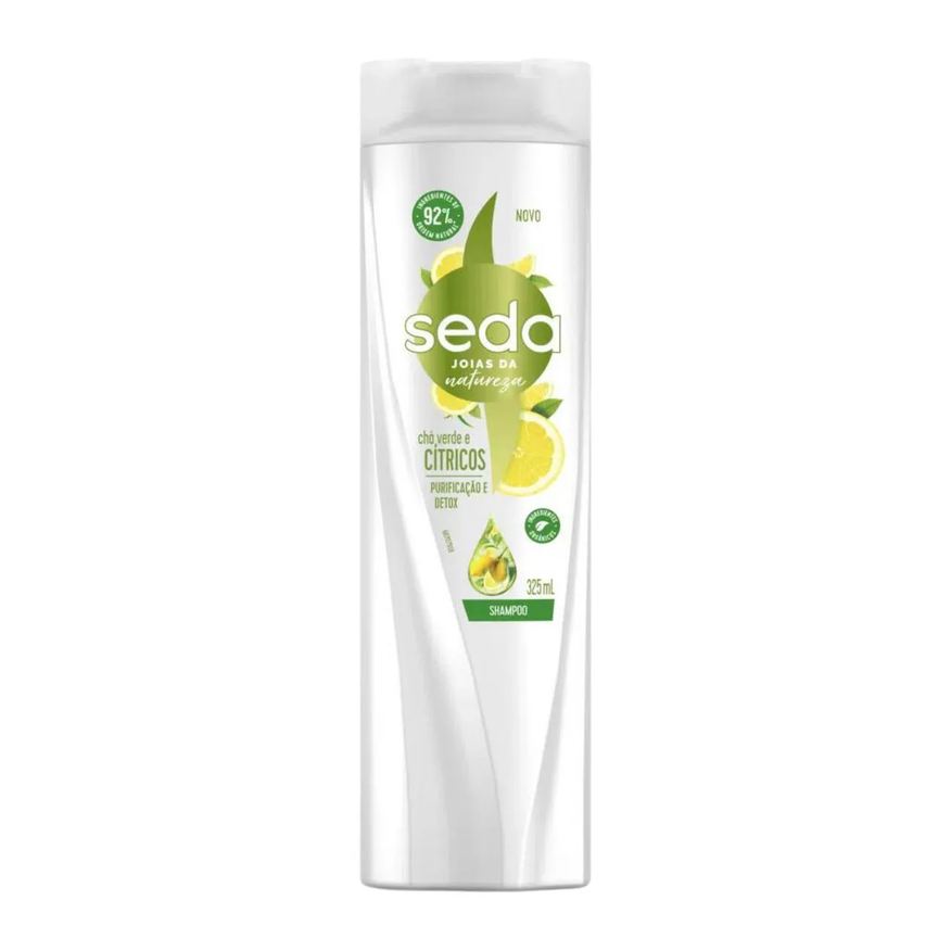 Seda Shampoo Recarga Natural Pureza Detox 325ml