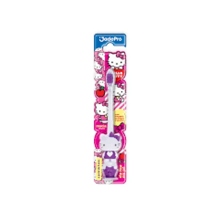 Jadefrog Escova Dental 3d Hello Kitty Macia com Ventosa Macia