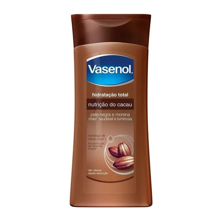Vasenol Loção Hidratante Nutrição do Cacau 400ml