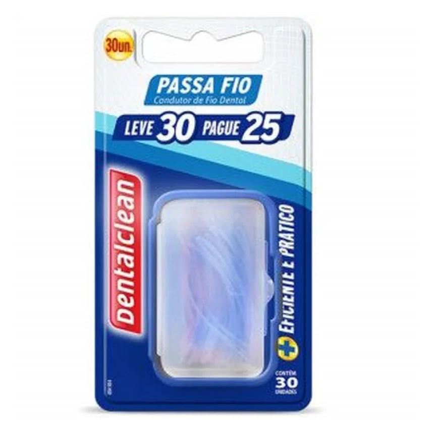 Fio Passa Dentalclean - Pague 25 E Leve 30 unidades