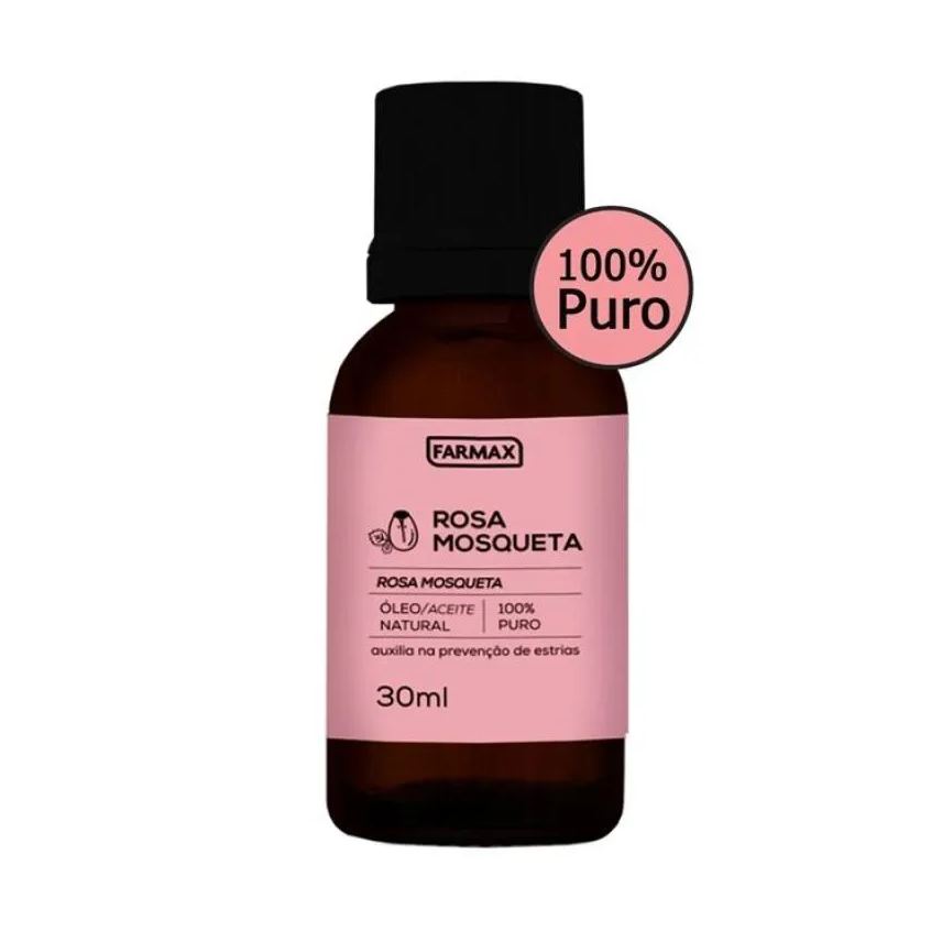 de Óleo Rosa Mosqueta Puro Farmax 30ml