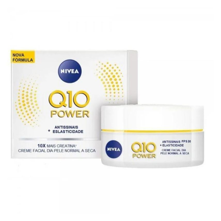 Nivea Q10 Pele Normal a Seca Dia Fps30 - Creme Anti-idade 50g
