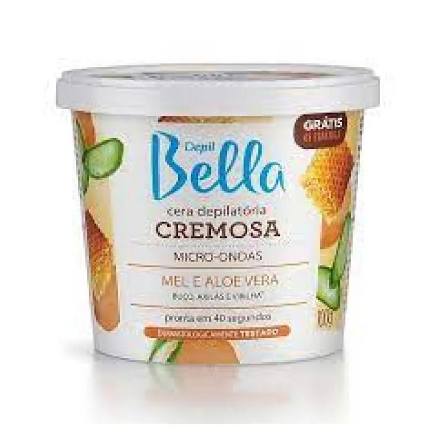 Bella Depil Mel Cera Depilatória Micro-ondas 100g