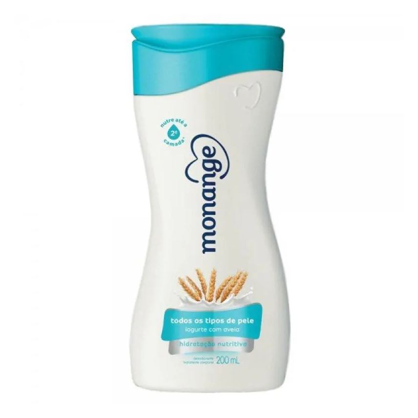 Monange Hidratante Corporal Iogurte com Aveia 200ml