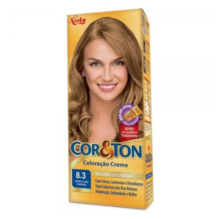 Cor&Ton Tint Cor E Ton 8.3 Louro Claro Dou