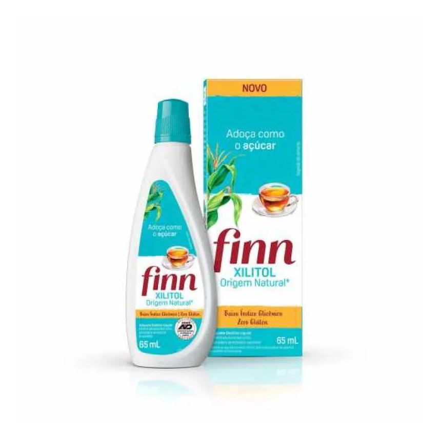 Finn Adoçante Líquido Xilitol 65ml