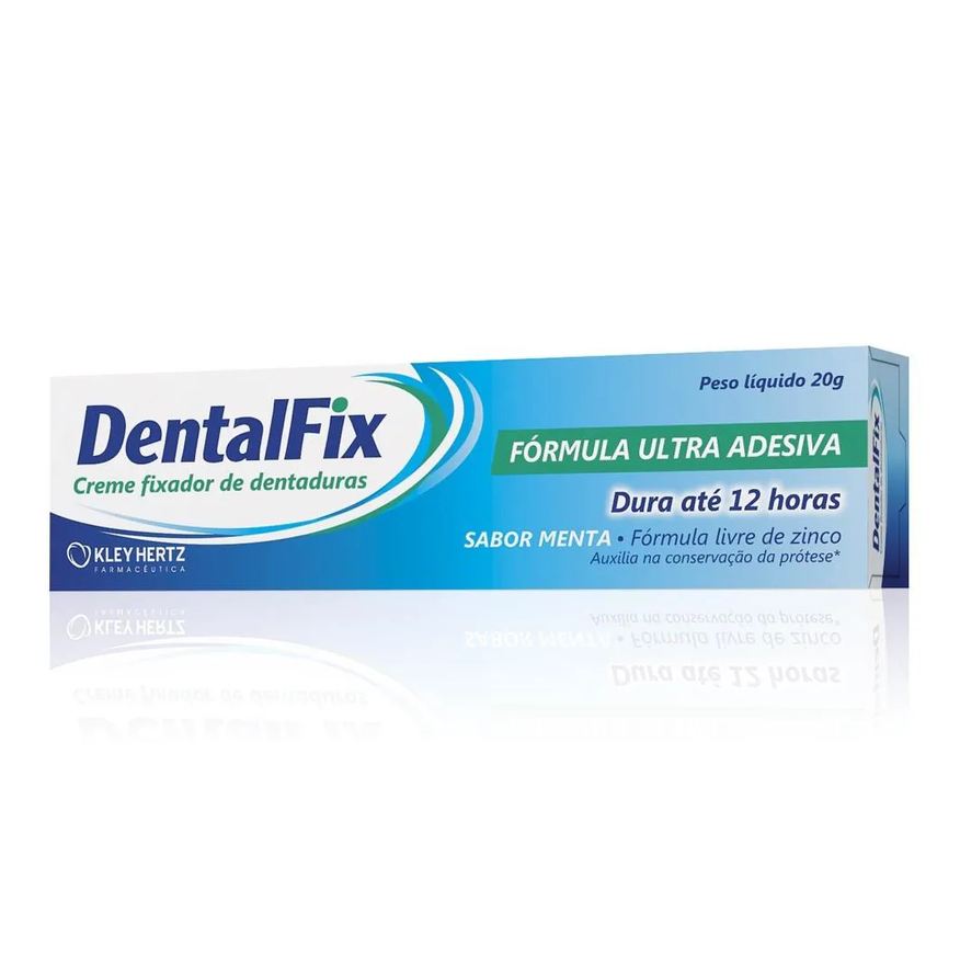 Fixador Creme de Dentadura Dentalfix - Menta 20g