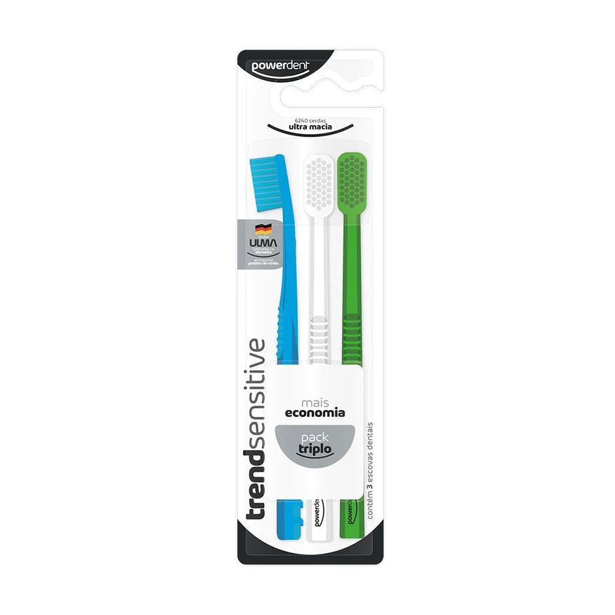 Unilever Escova Dental Powerdent Trend Sesitive Leve 3 Pague 2