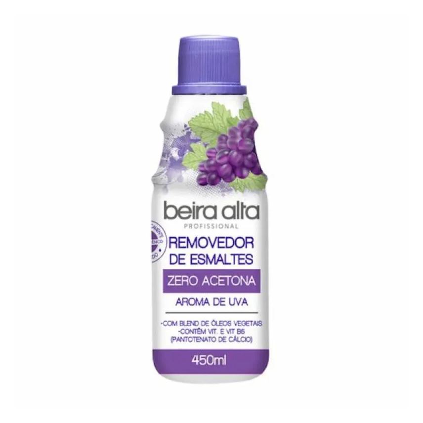 de Removedor Esmalte Beira Alta Aroma Uva 450ml