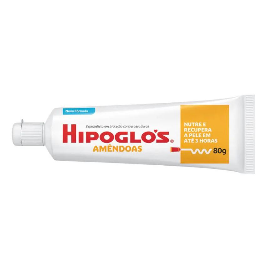 Hipoglós Creme para Assadura Amêndoas Nutre E Recupera 80g