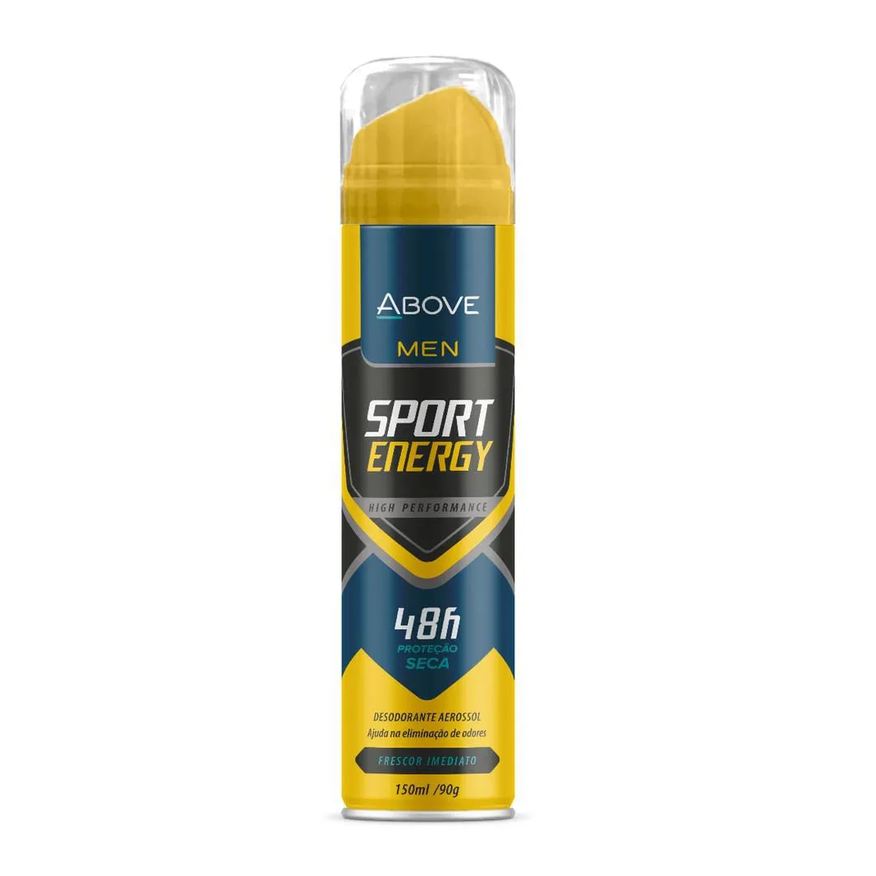 Above Desodorante Antitranspirante Aerosol Men Sport Energy 48h 150ml