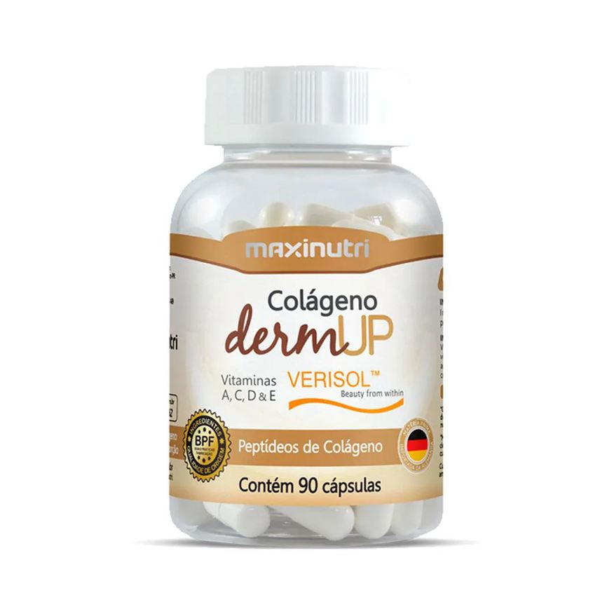 Maxinutri Colágeno Dermup Verisol Vitaminas A-c-d-e 90 Cápsulas
