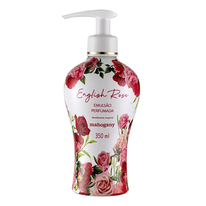 Mahogany hidratante english rose 350ml