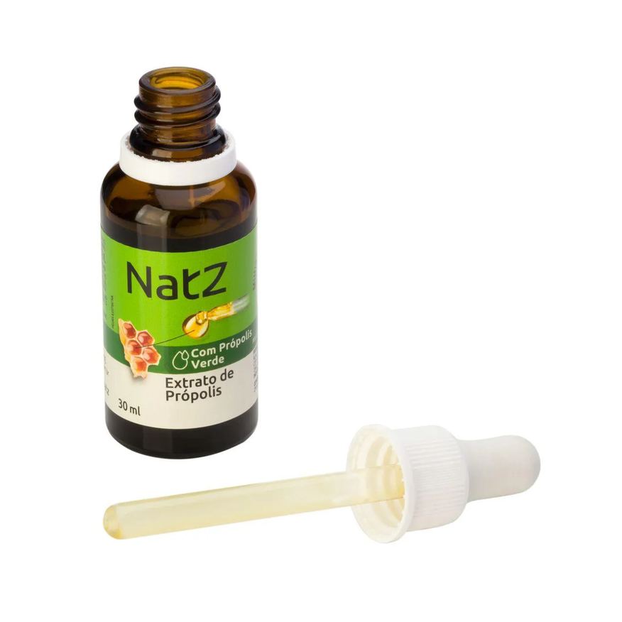 de Extrato Própolis Verde Natz Com Álcool 30ml