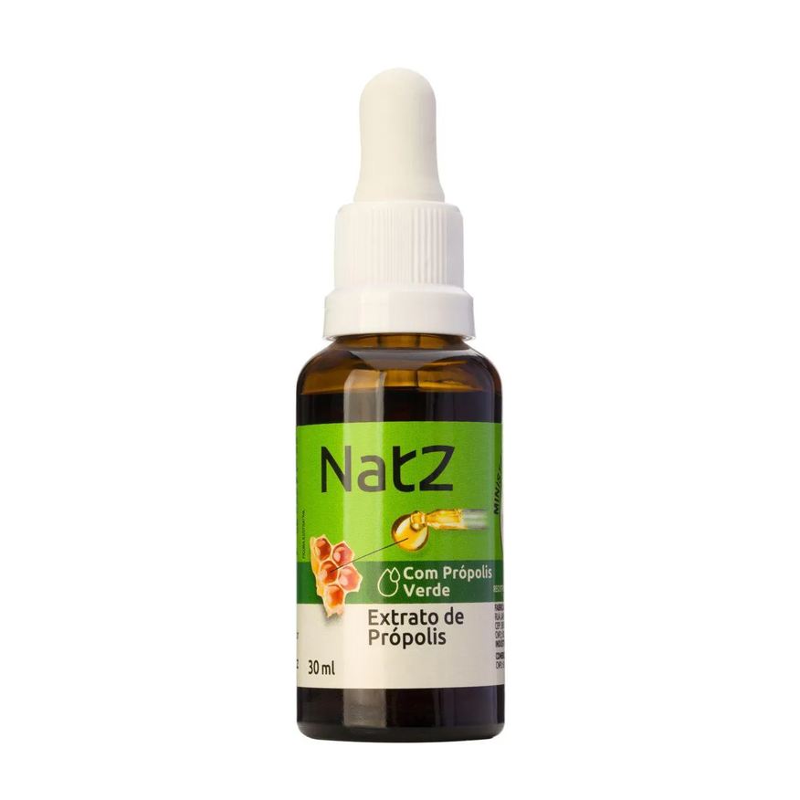 de Extrato Própolis Verde Natz Com Álcool 30ml