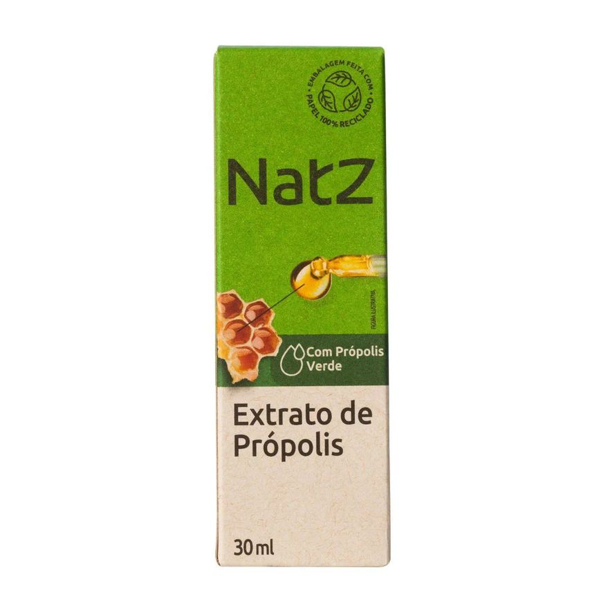 de Extrato Própolis Verde Natz Com Álcool 30ml
