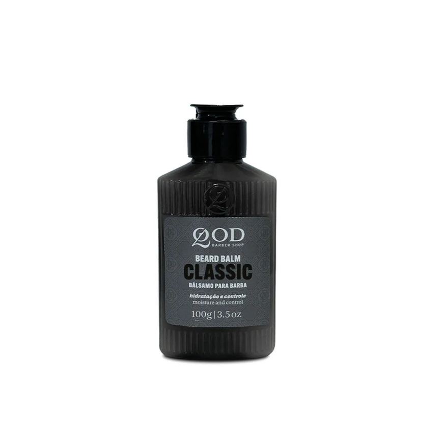 QOD Barber Shop Bálsamo para Barba Clássico Hidratação e Controle com 100g