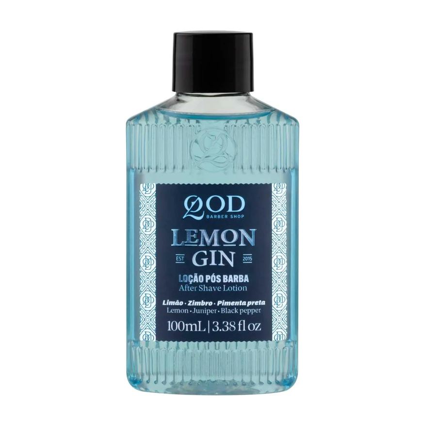 Pós Loção Barba QOD Lemon Gin 100ml