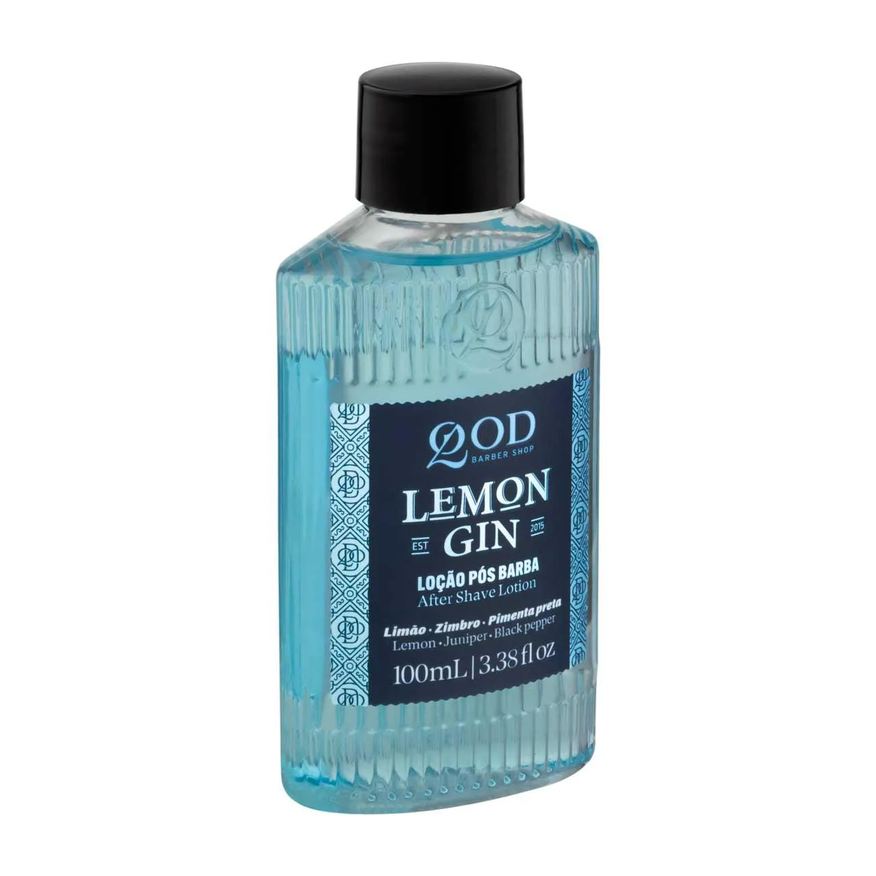 Pós Loção Barba QOD Lemon Gin 100ml