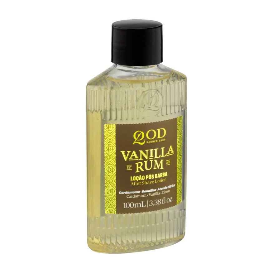 Pós Loção Barba QOD Vanilla Rum 100ml