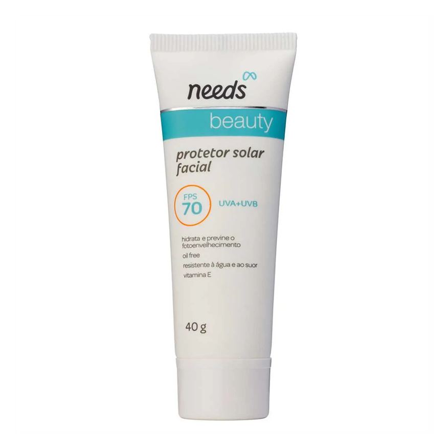 Needs Kit Protetor Solar FPS 70 Facial 40g + Corporal 200g