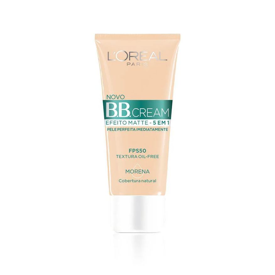 L'oreal Base BB Cream L'Oréal Paris Efeito Matte 5 em 1 Cor Escura FPS 50 30ml