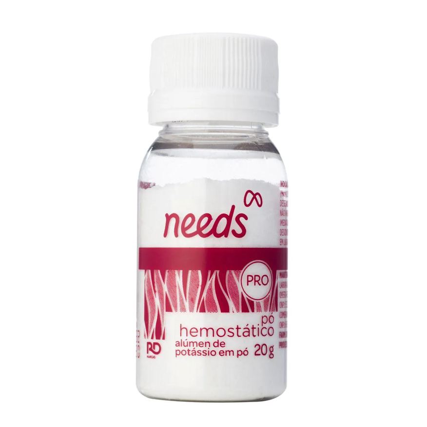 Needs Pó Hemostático PRO Alúmen de Potássio 20g