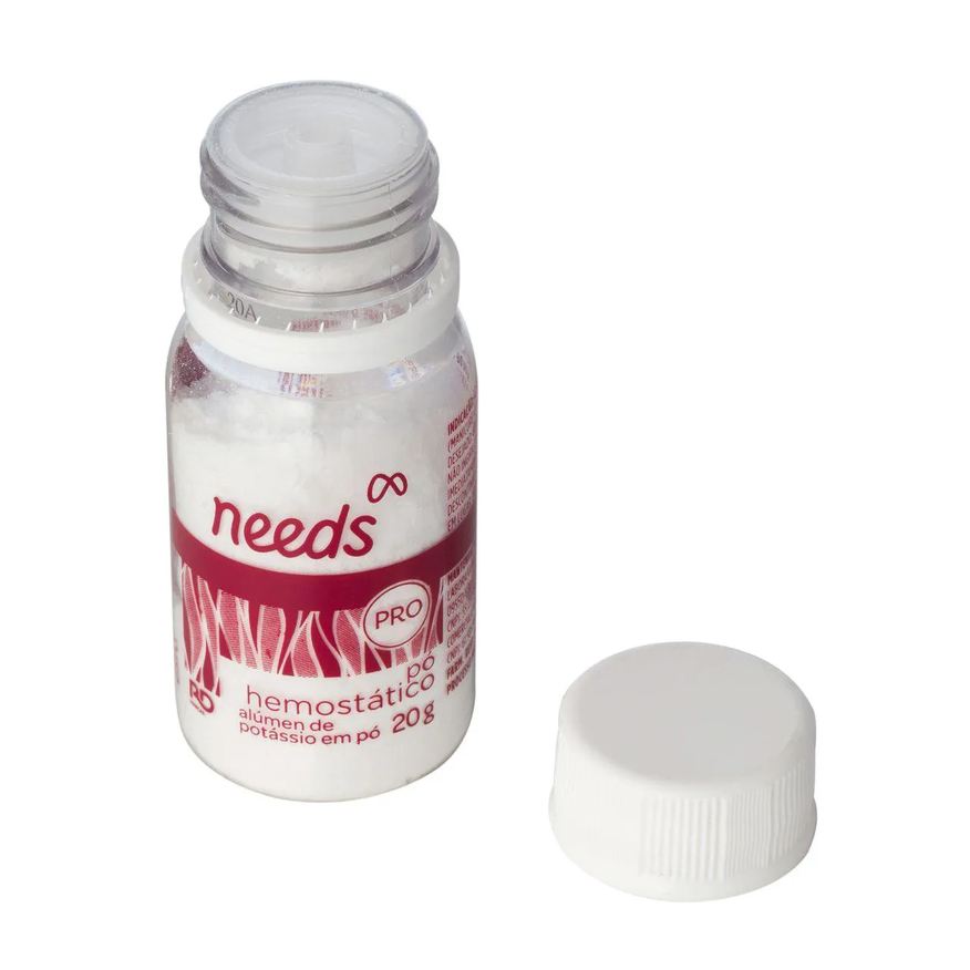 Needs Pó Hemostático PRO Alúmen de Potássio 20g
