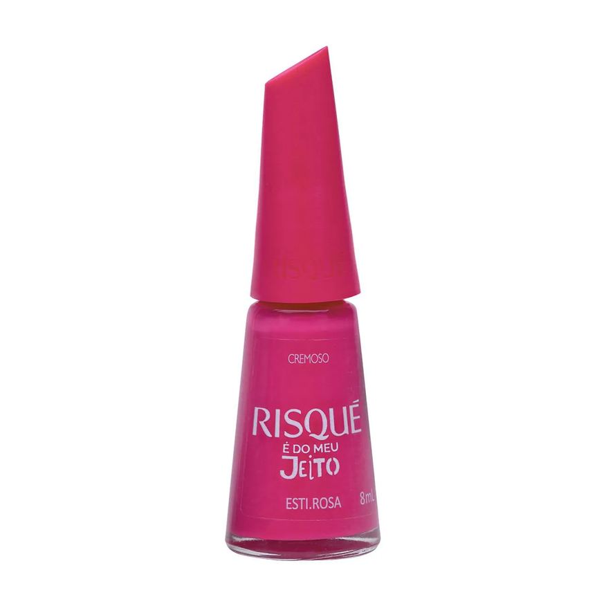 Risqué Esmalte Cremoso É do Meu Jeito 8ml - Esti.Rosa