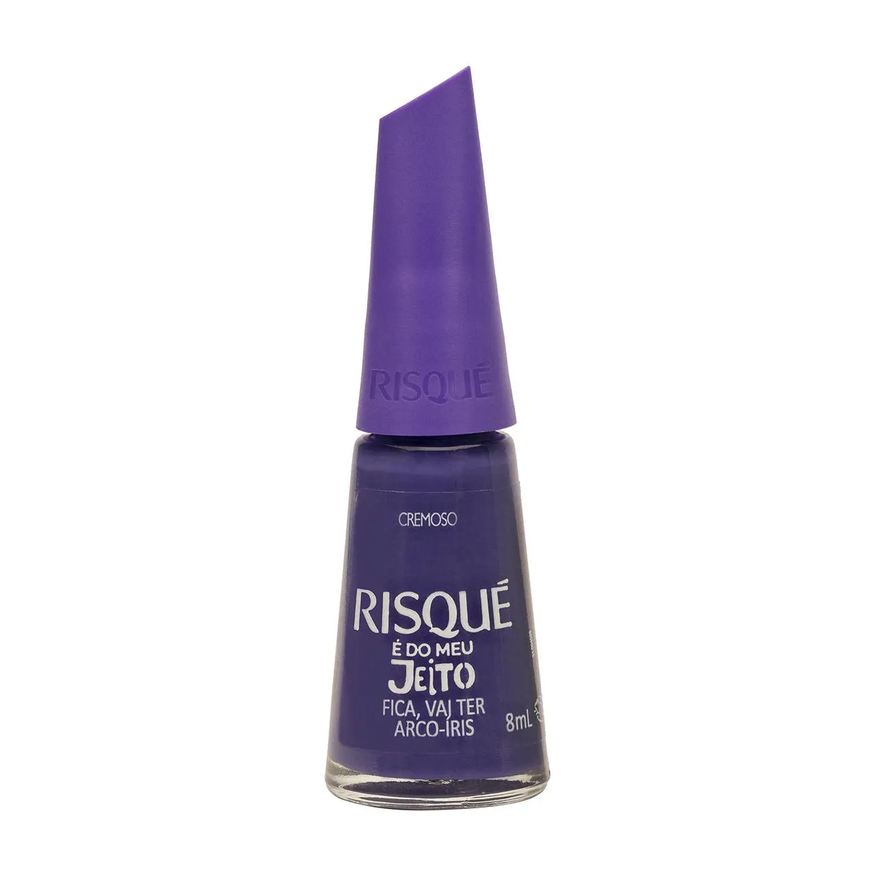 Risqué Esmalte Cremoso É do Meu Jeito 8ml - Fica, Vai Ter Arco Íris