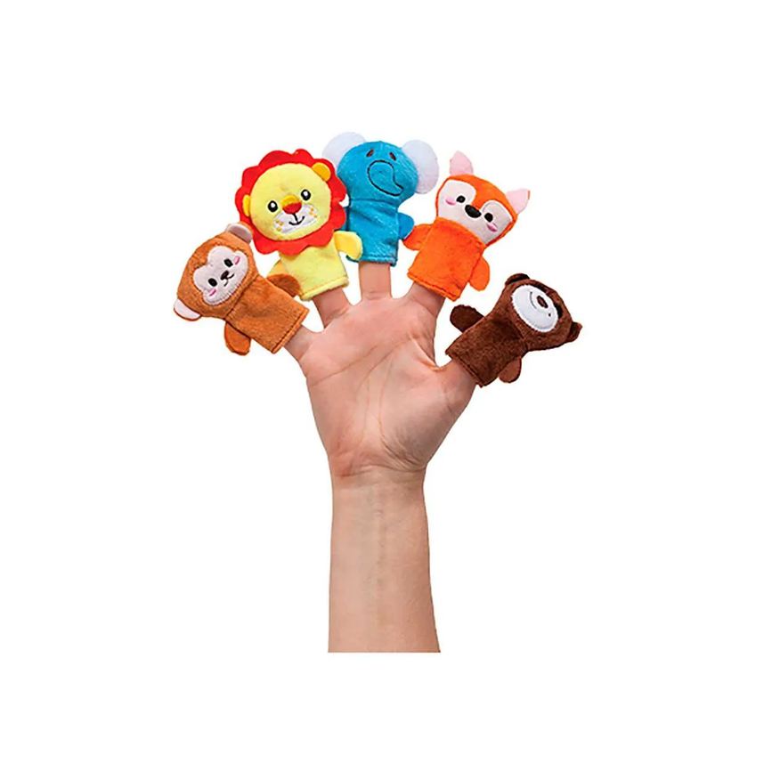 Buba Kit Dedoches Baby Animais da Selva com 1 unidade
