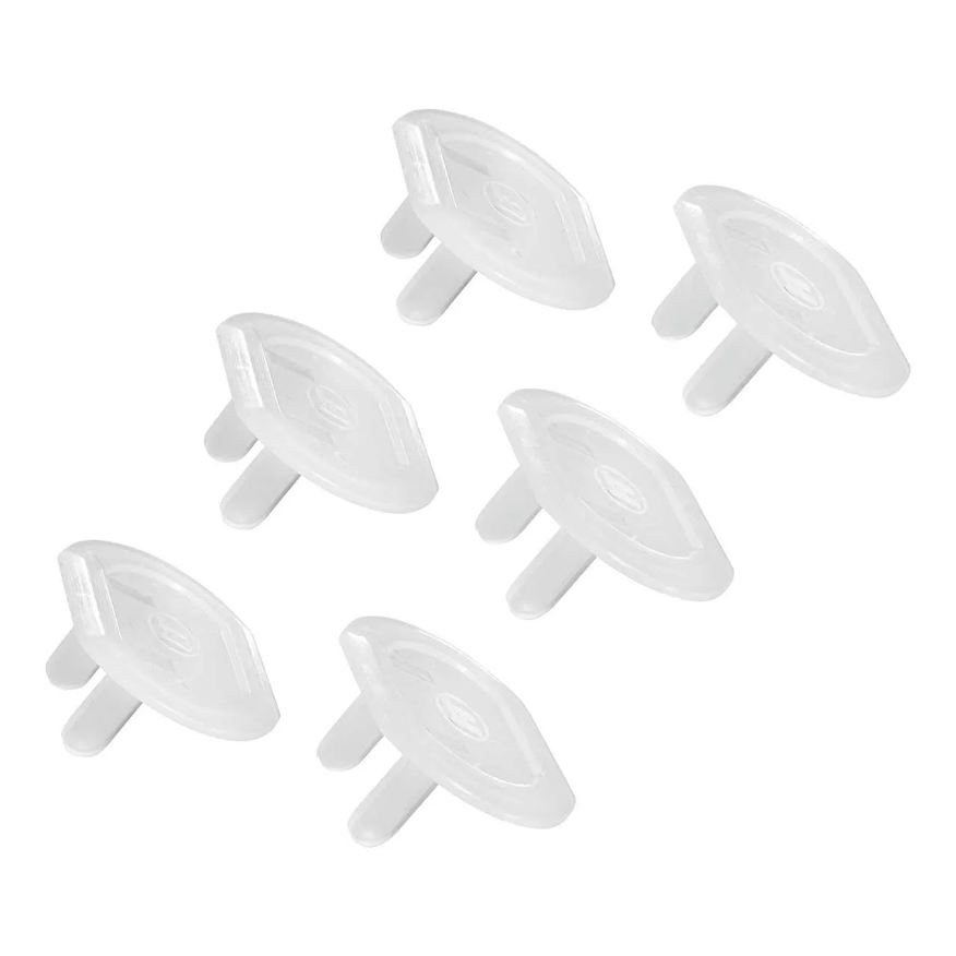 Joy Protetor Plástico de Tomada Flat com 6 Unidades