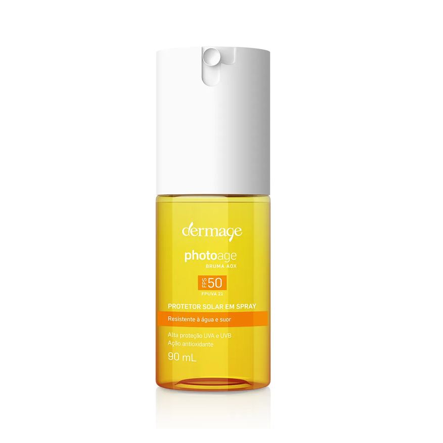 Dermage Protetor Solar Facial Spray Antioxidante FPS 50 Photoage 90ml