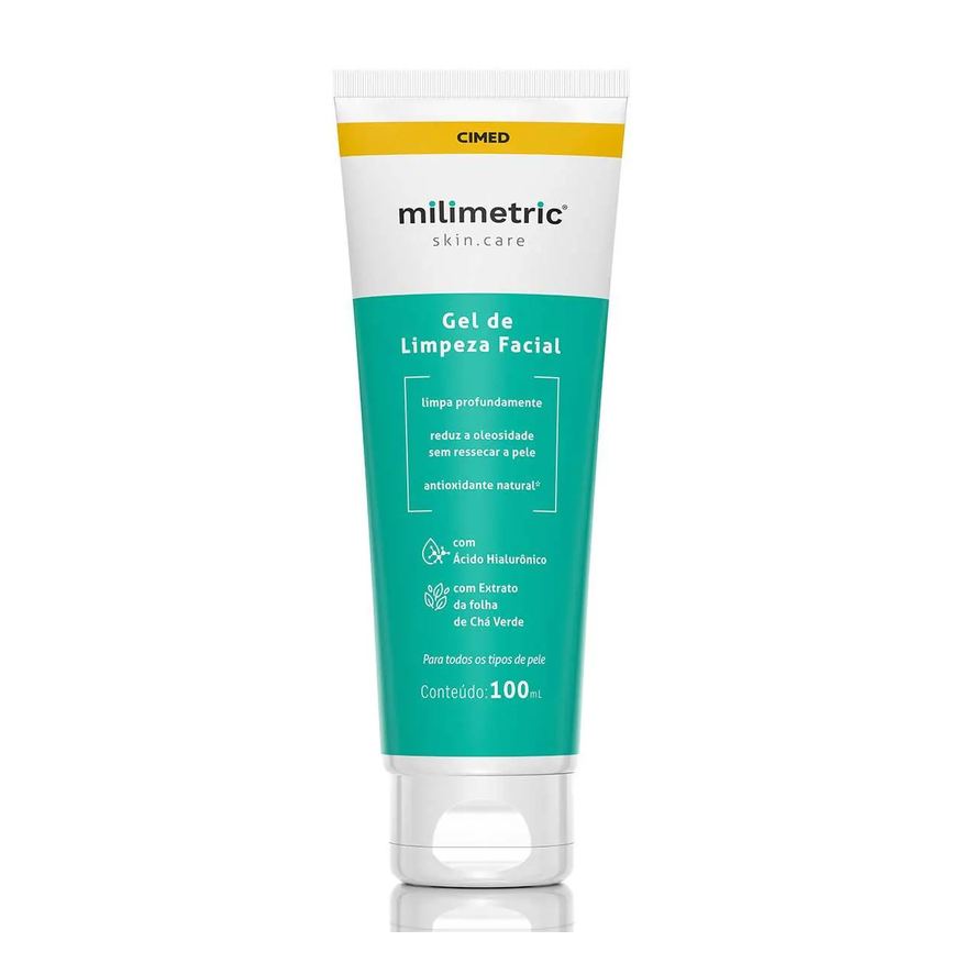 de Gel Limpeza Facial Milimetric Skincare 100g