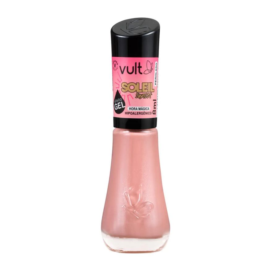 Vult Esmalte Perolado 5 Free Soleil Sunset Efeito Gel 8ml - Hora Mágica
