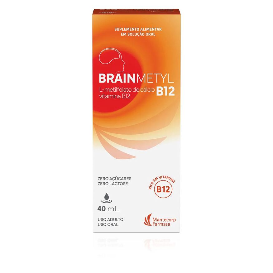 Brainmetyl Polivitamínico Complexo B Solução Oral 40ml