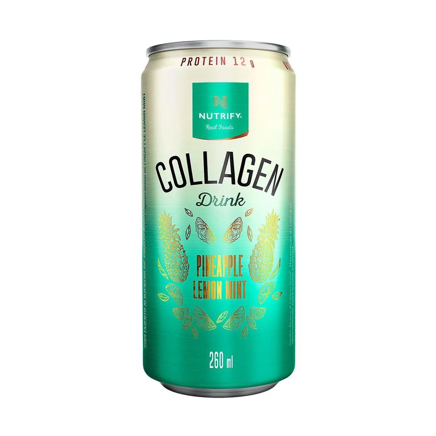 Nutrify Collagen Drink Abacaxi com Hortelã e Limão 260ml